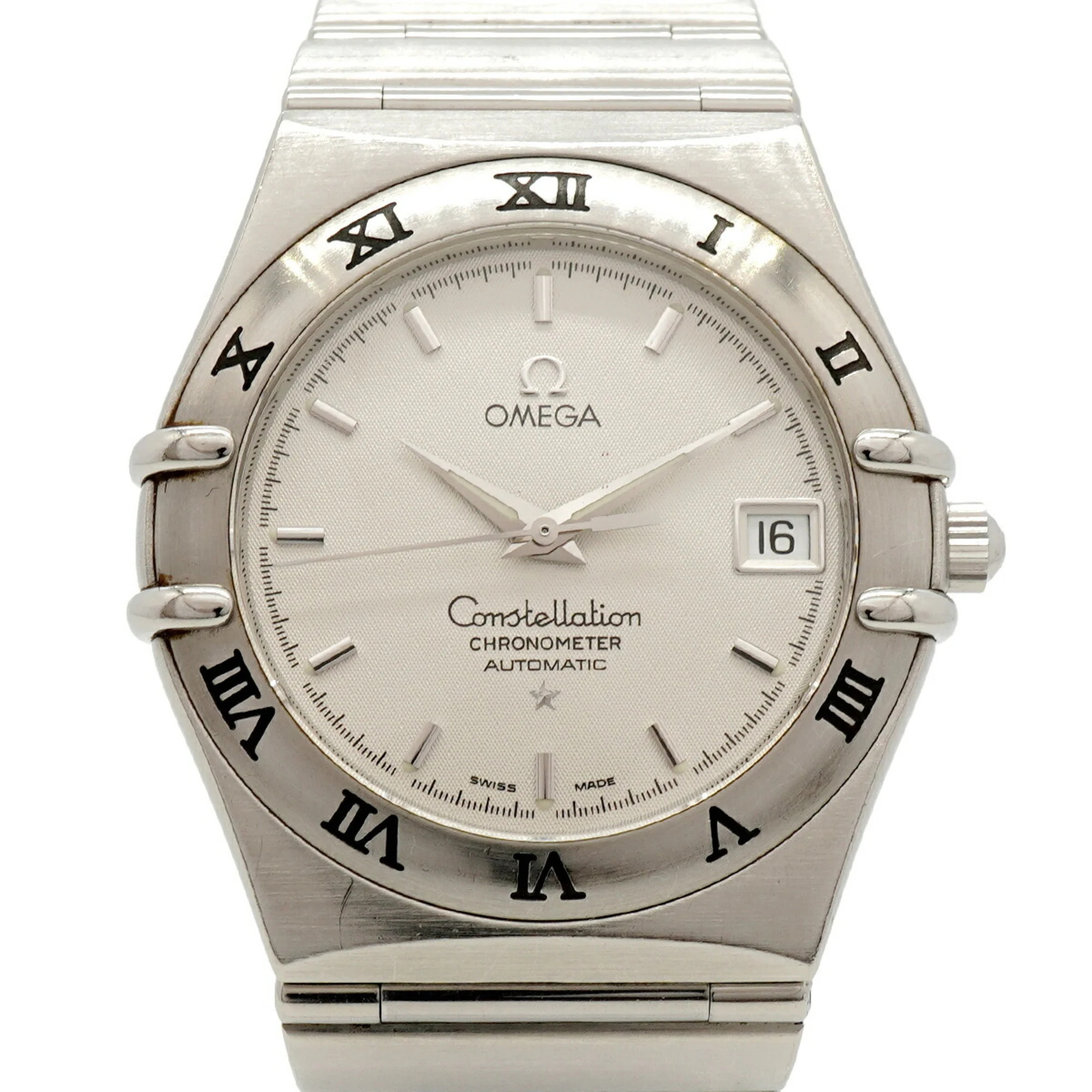 Omega Constellation Chronometer 150230 White Dial Mens Watch